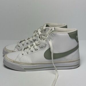 Size 8.5 - Nike Court Legacy Next Nature Mid White Jade Horizon W